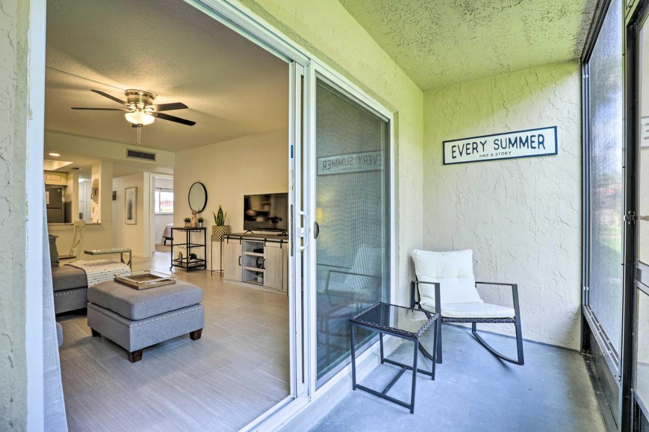 St Augustine Getaway With Porch 1 Block To Beach! 圣奥古斯丁 外观 照片