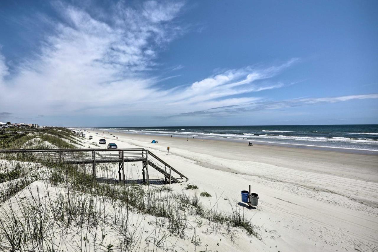 St Augustine Getaway With Porch 1 Block To Beach! 圣奥古斯丁 外观 照片