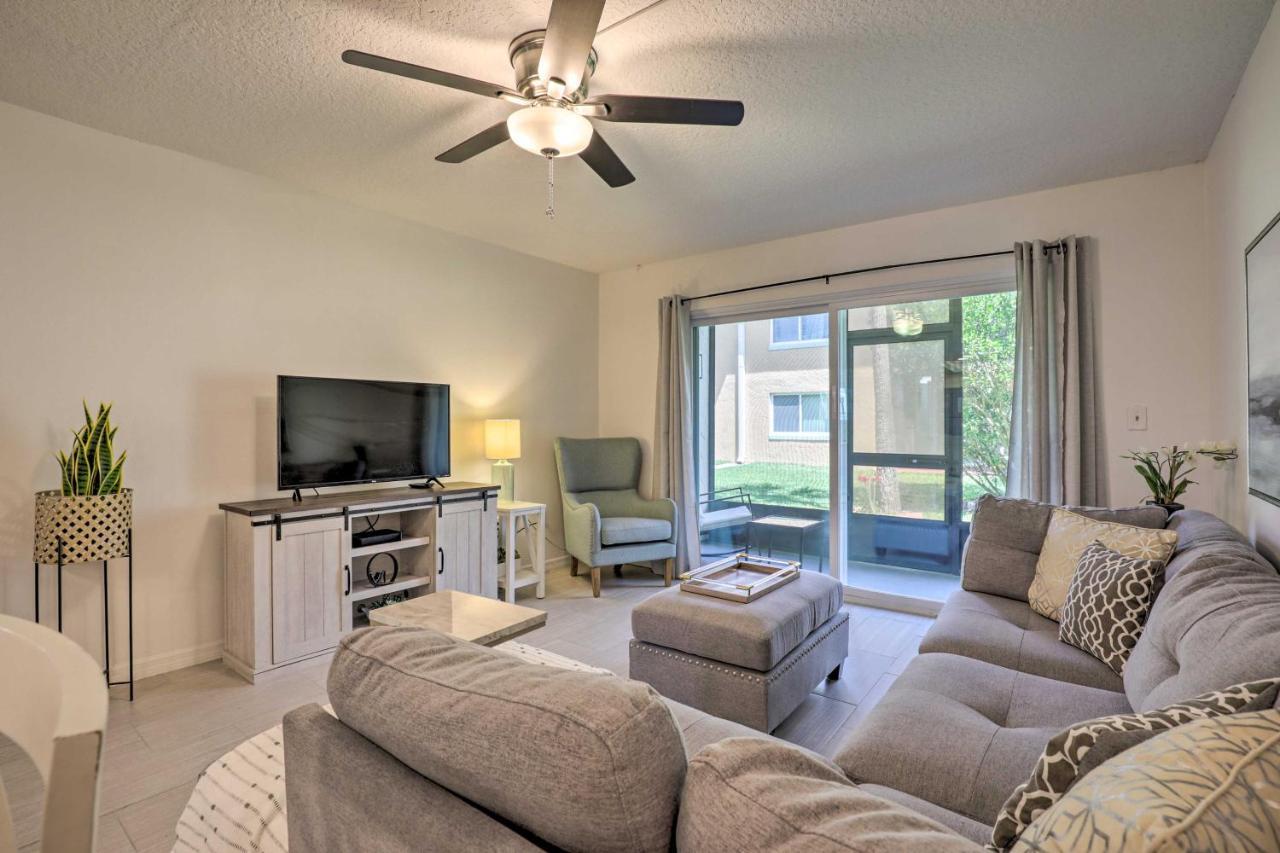 St Augustine Getaway With Porch 1 Block To Beach! 圣奥古斯丁 外观 照片